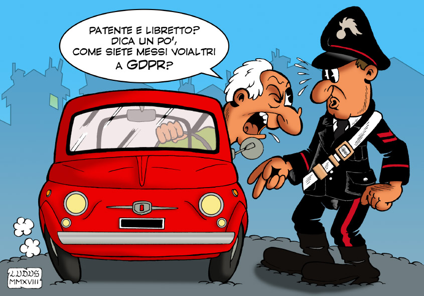 Vignetta GDPR
