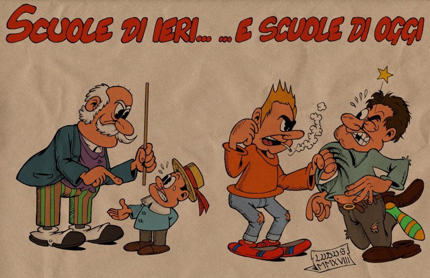 Vignetta sulle scuole